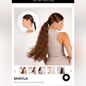 INSERT NAME HERE SHAYLA PONYTAIL EXTENSION